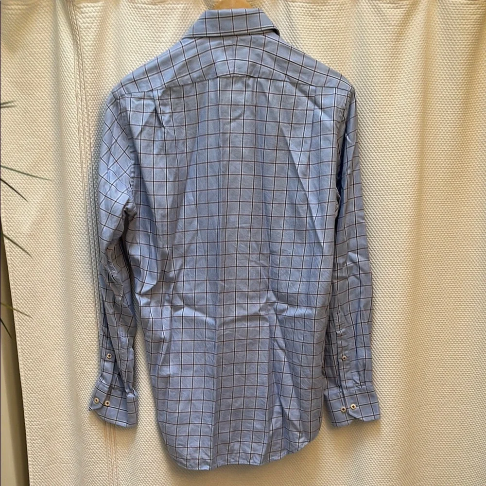 Peter Millar Blue Casual Button Down Shirt medium - Picture 8 of 8
